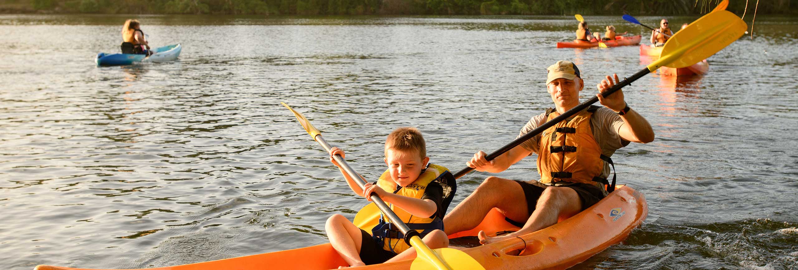 Kayaking on the Nepean River