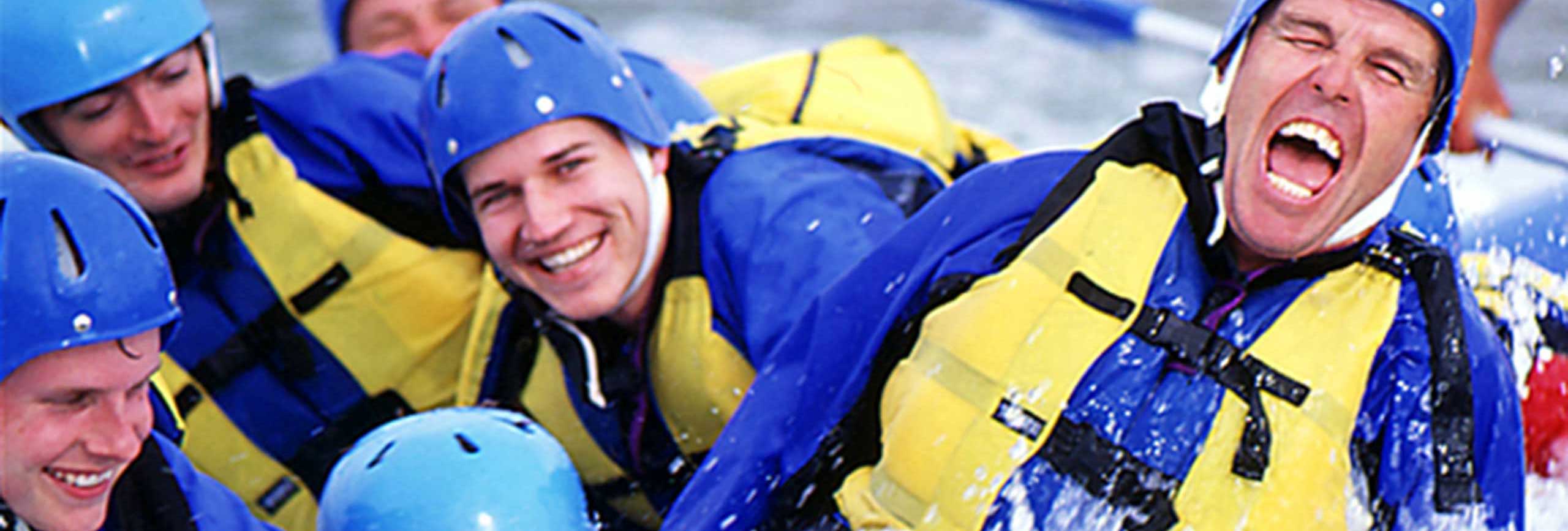 Whitewater rafting