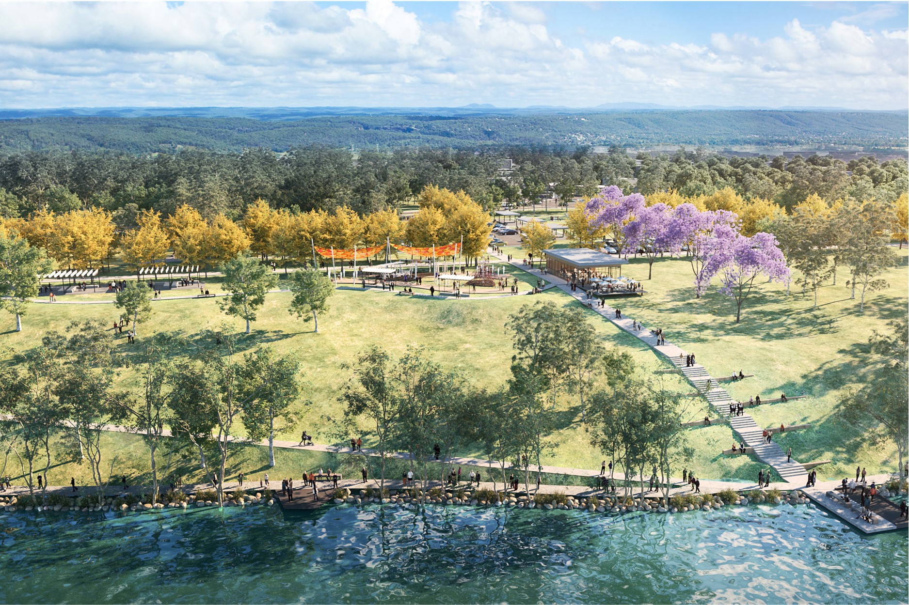 artist impression of regatta park 