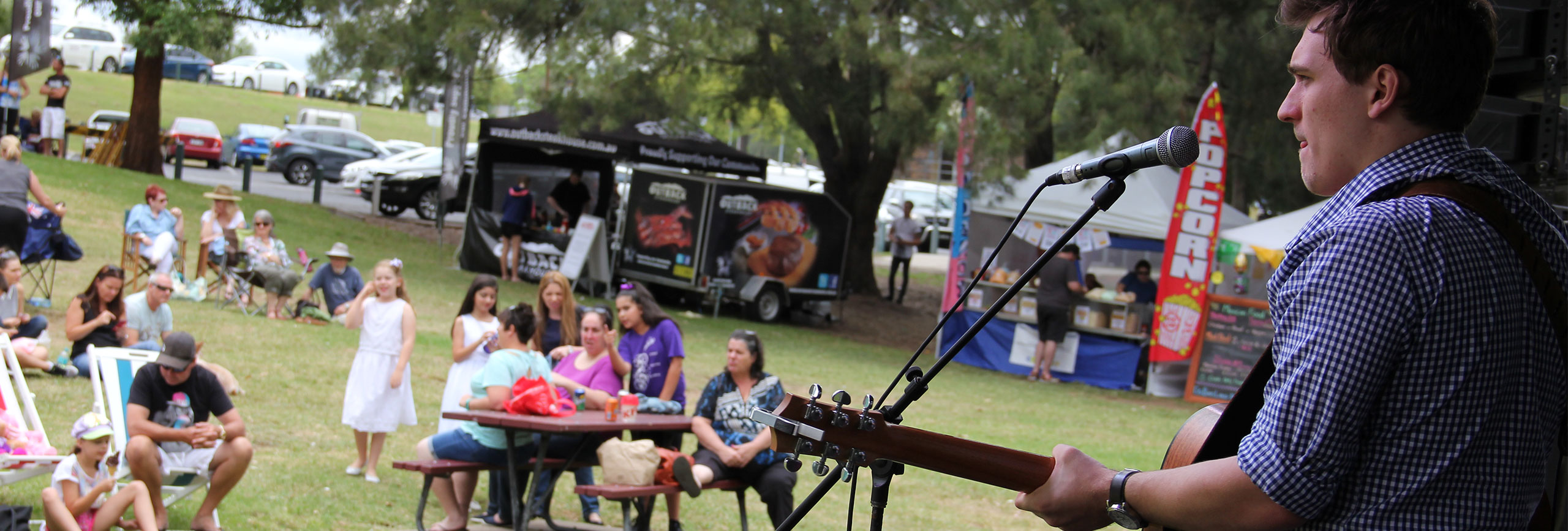 Music by the river