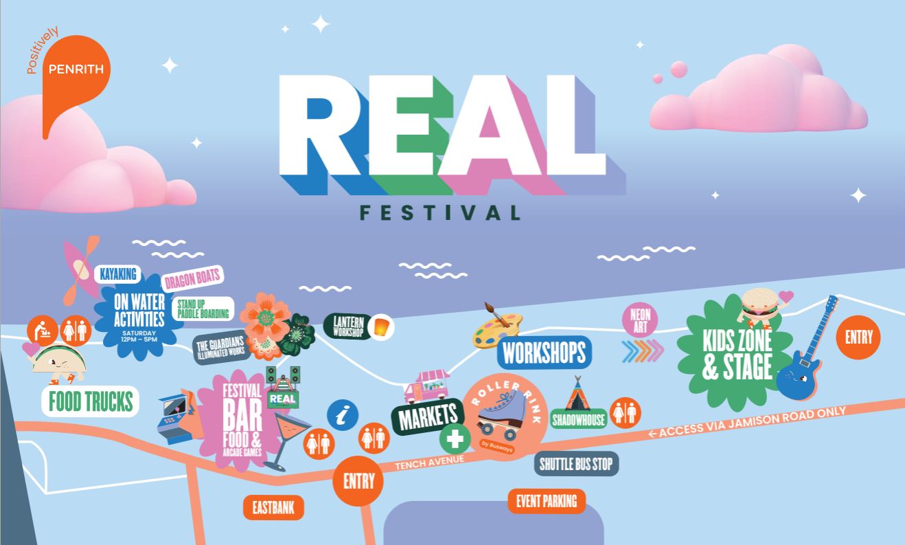 real festival 2024 map