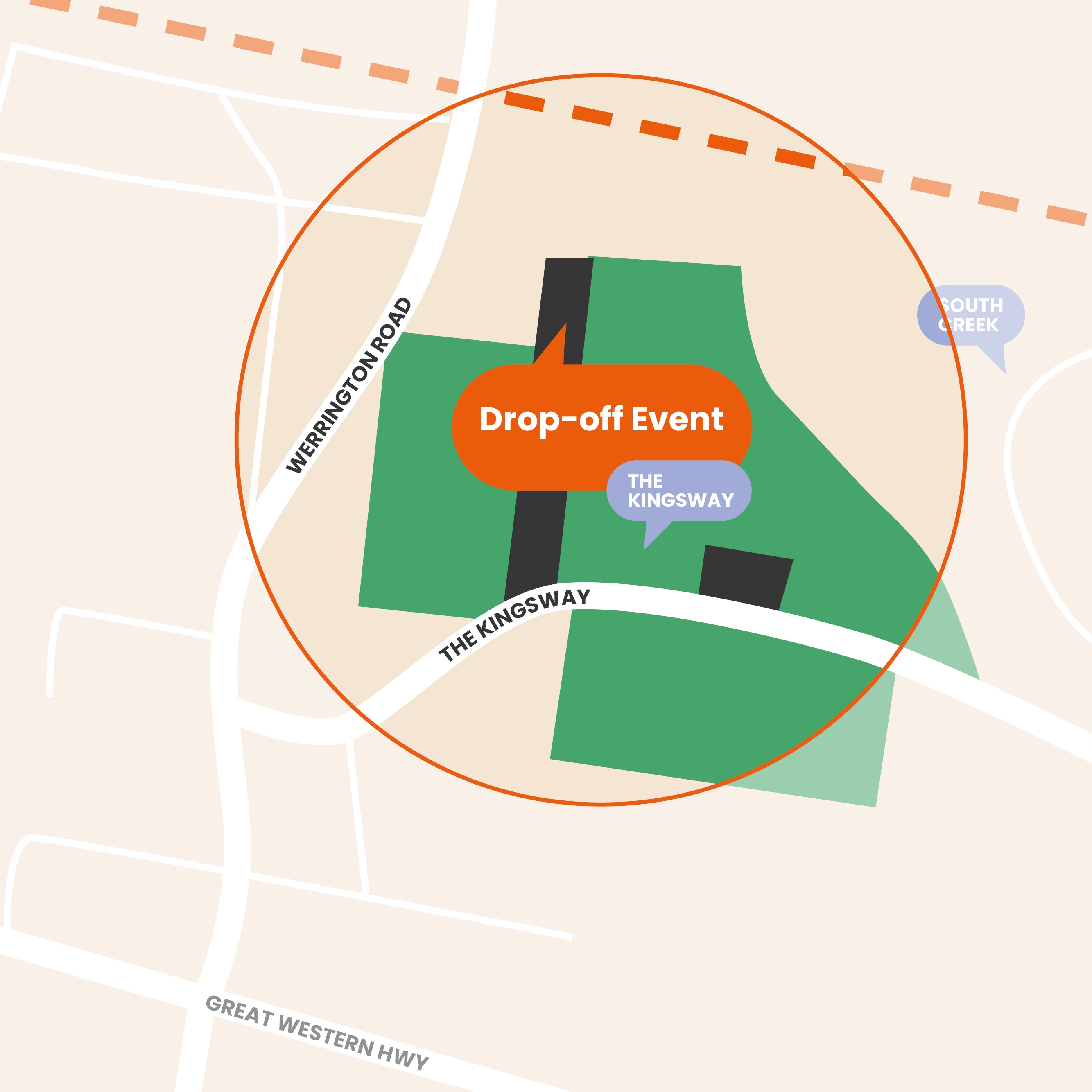 the kingsway playing fields site map for public