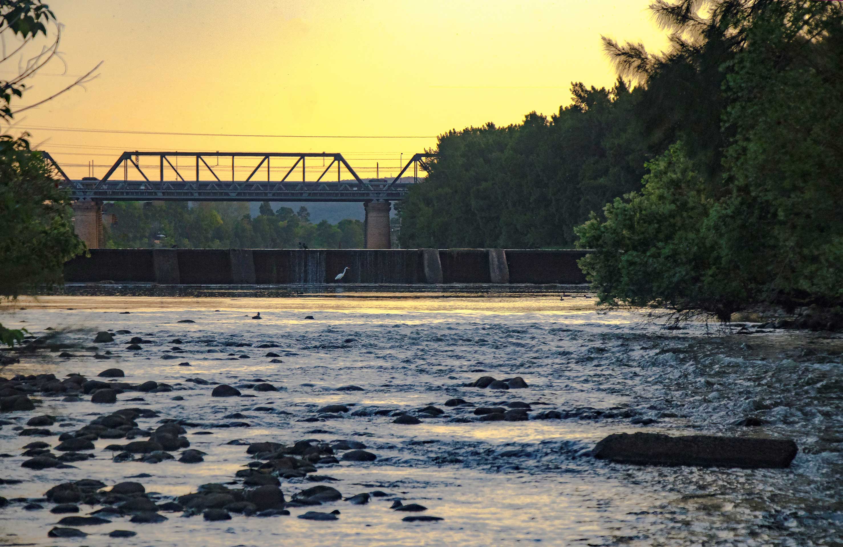 Second Place - Billy Hutton (Title: Sunset Over Nepean Bridge)